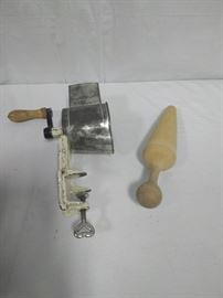 antique grater with wooden tamper      https://ctbids.com/#!/description/share/86535