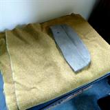 Vintage Military blanket and hat