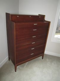 Grand Rapids Furniture Mid Century Bedroom set with King headboard