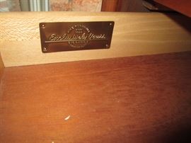 Grand Rapids Furniture Mid Century Bedroom set with King headboard