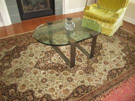 Glass Top Coffee Table