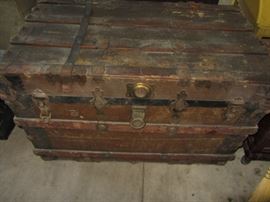 Antique Steamer Trunk