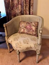 Antique French 4 Leg chairs (pair)