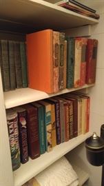 Antique vintage books