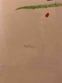 Signed Picasso 145/200