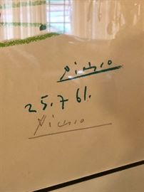 Signed Picasso 145/200