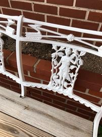 Vintage super heAvy wrought iron furniture