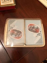 Vintage playing cards