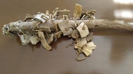 Cherokee bone stick found on family owned property in Greenville Ga in a cornfield