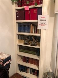 Lots of theological books and reference materials