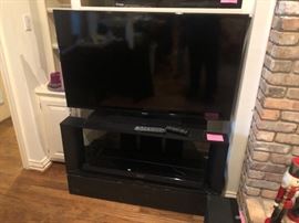 50" Samsung Smart TV and stand