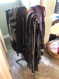 Tons and tons of silk Italian ties,