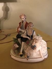 Antique porcelain figurine