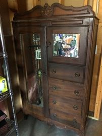 antique old ice box cabinet thing (don't let Cher know I don't know what this is)