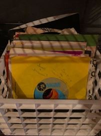 LP record albums, vinyl