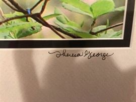Theresa George signed art