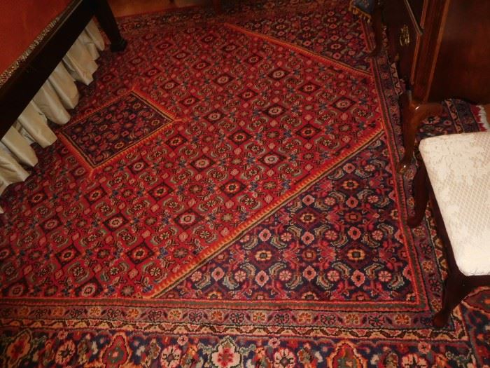 Hand knotted Persian rug