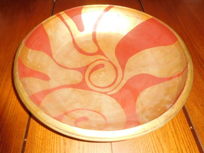 Hand sculptured bowl by Betsy Cuson