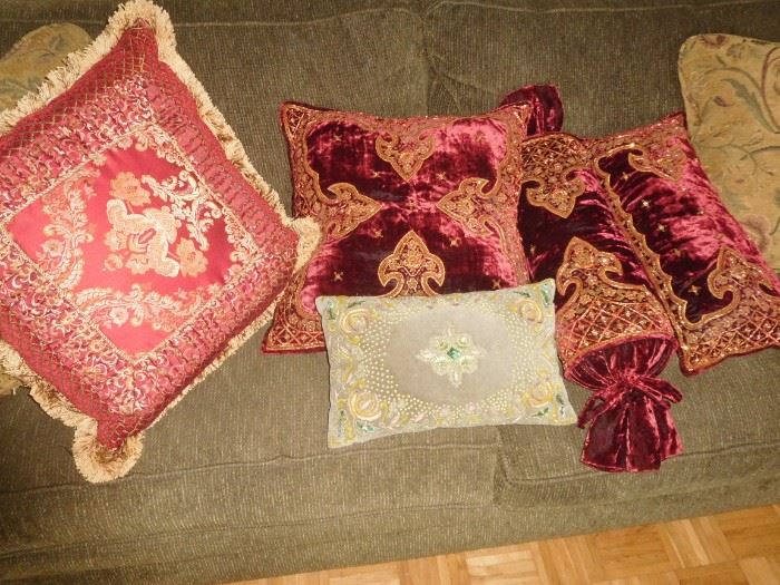 Designer pillows