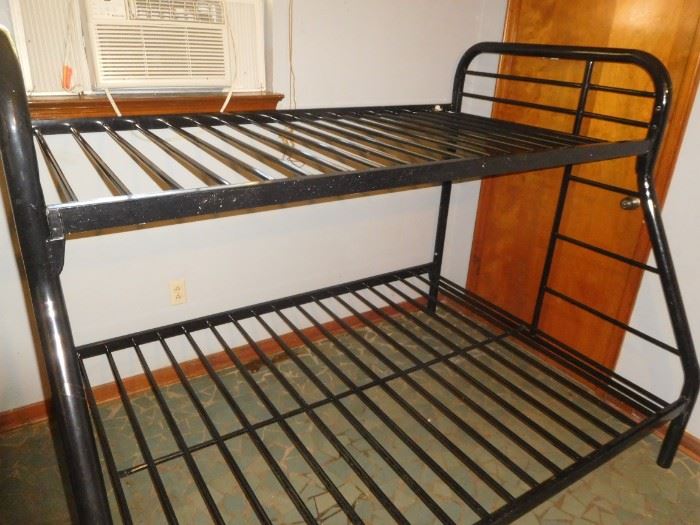 Iron bunk beds
