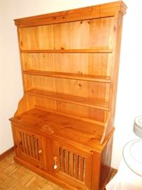 Country pine hutch