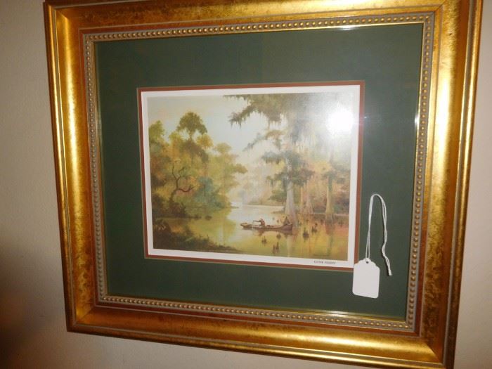 One of several framed Ruckers