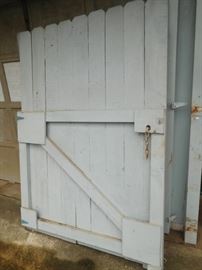 Pair of well made barn doors