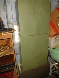 Metal cabinets
