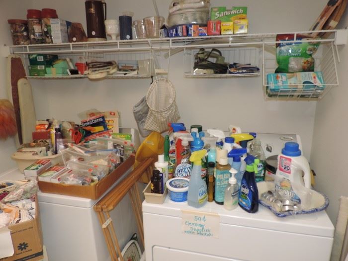 CLEANING SUPPLIES !!! MANY TO CHOOSE FROM ! Washer / Dryer NFS