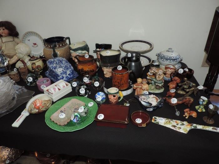 some of the collectibles...MANY TO CHOOSE FROM !