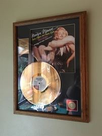 Collectible Marilyn Monroe record