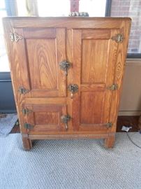 Vintage ice box