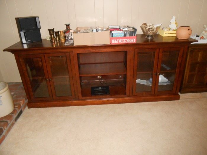 7' TV cabinet
