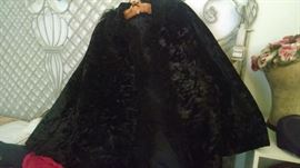 Vintage fur cape