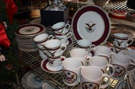 Presidential china, Abraham Lincoln 