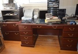 Executive Office Furniture in Mahogany Finish