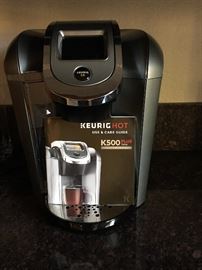 Keurig coffee pot barley used