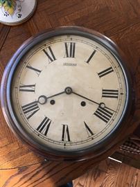 Awesome antique Sessions railroad clock, and it works! 