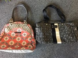 Kate Spader b&w diaper bag