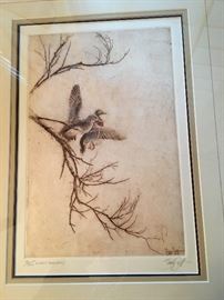 Sandy  Scott etching 