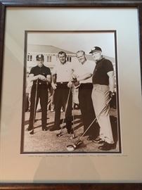 Print
Gary Player Arnold Palmer,Jack Nicklaus, oil Rogers circa 1962
