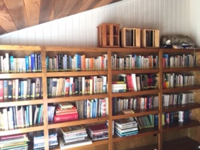 Wall of Books    collectors wanted - See Estate Sale Details