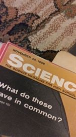 Vintage Science World magazines