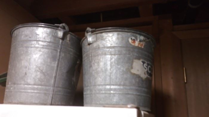 Vintage buckets