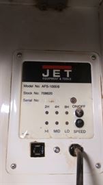 JET Air Filtration system Model AFS-1000B