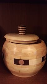 Handmade wooden bowls, vases, boxes