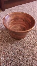Handmade wooden bowls, vases, boxes