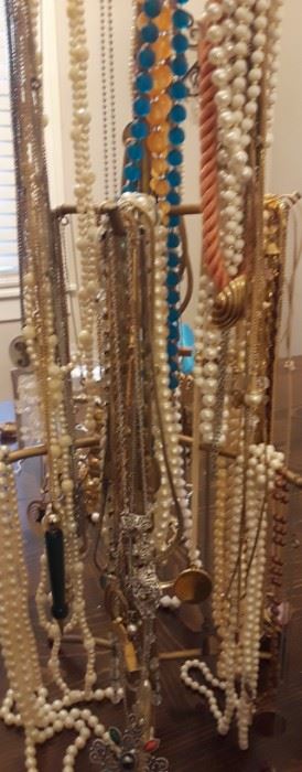 Lots and lots of costume jewelry to browse through.
