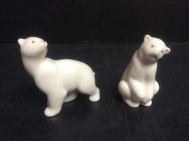 MD312F A Pair of Daisa, Lladro Porcelain Animal Figurines