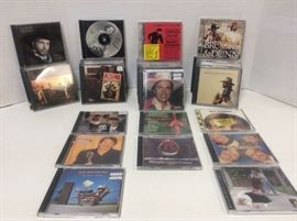 MD322F Country Artist CDs  Garth Brooks, George Strait, Comedy CDs